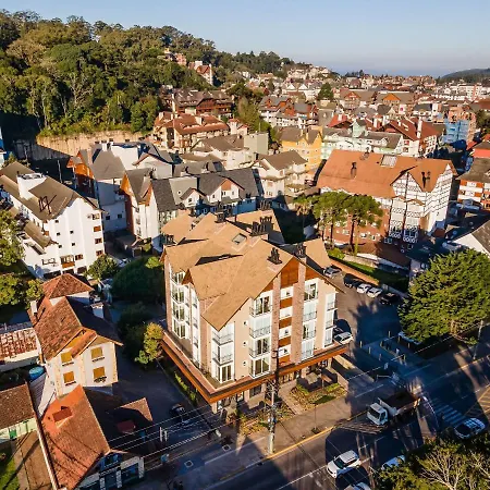 San Telmo 404 - Apto Novo No Coracao De Gramado, Com Garagem Exterior photo