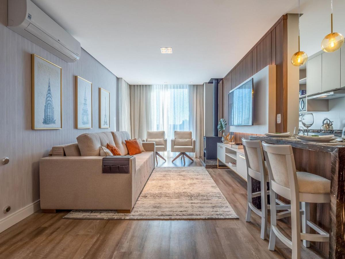 Apartment San Telmo 404 - Apto Novo No Coracao De Gramado, Com Garagem Gramado