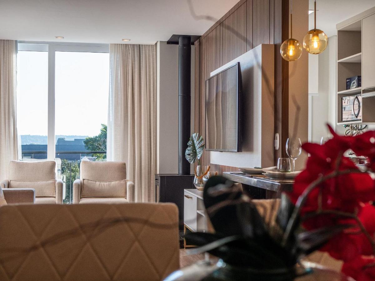 Apartment San Telmo 404 - Apto Novo No Coracao De Gramado, Com Garagem *