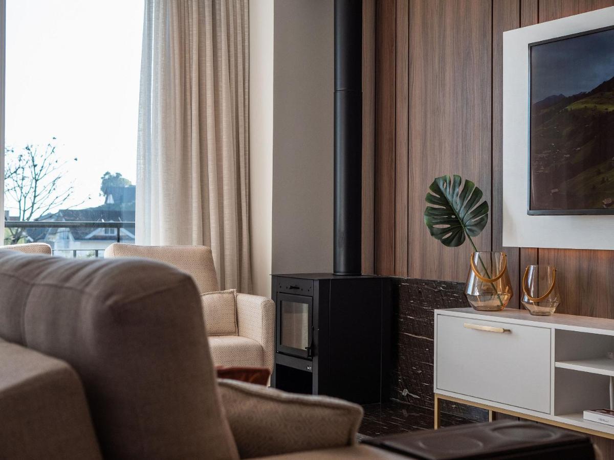 San Telmo 404 - Apto Novo No Coracao De Gramado, Com Garagem Apartment *